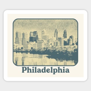 Philly Pride / Philadelphia Retro Style Design Sticker